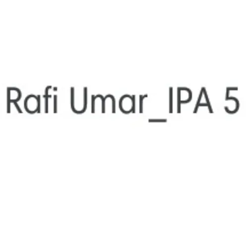 Muhammad Rafi Umar