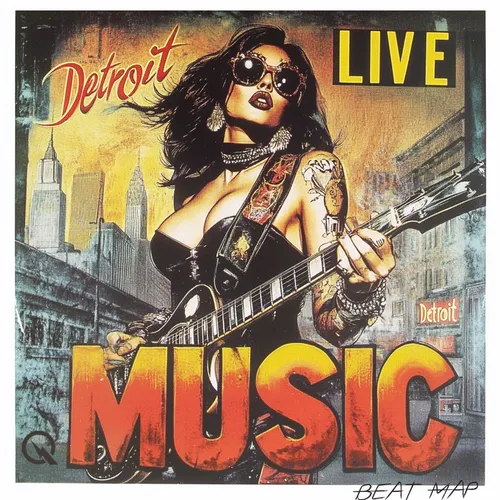 Live Music Detroit - Beat Map