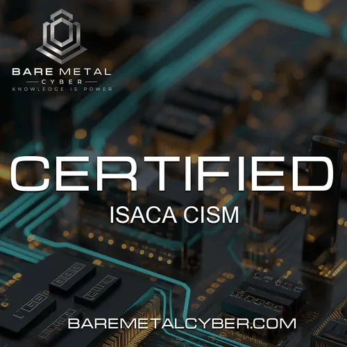Certified: The CISM Audio Course