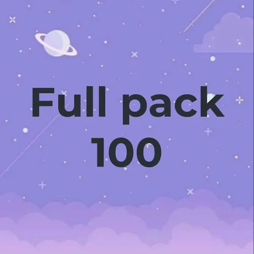 Full pack 100