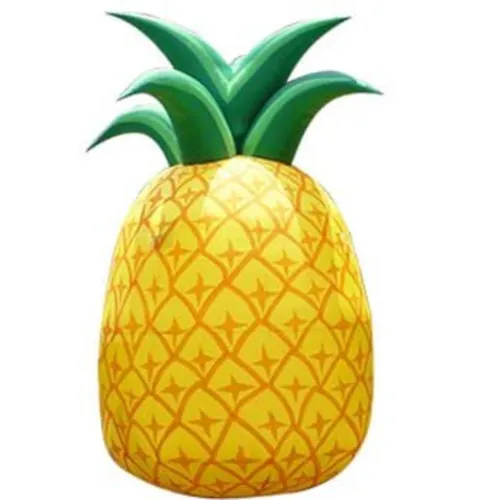 Eating Pineapple
