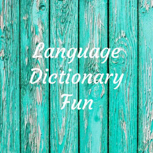 Language Dictionary Fun