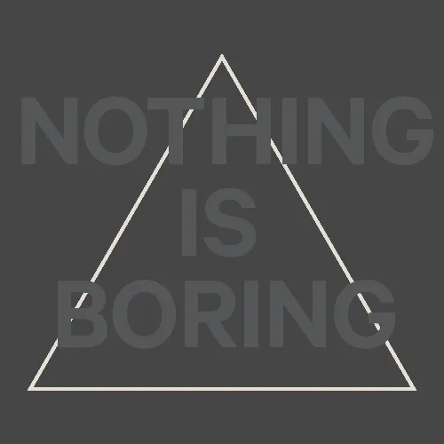 NOTHING IS BORING