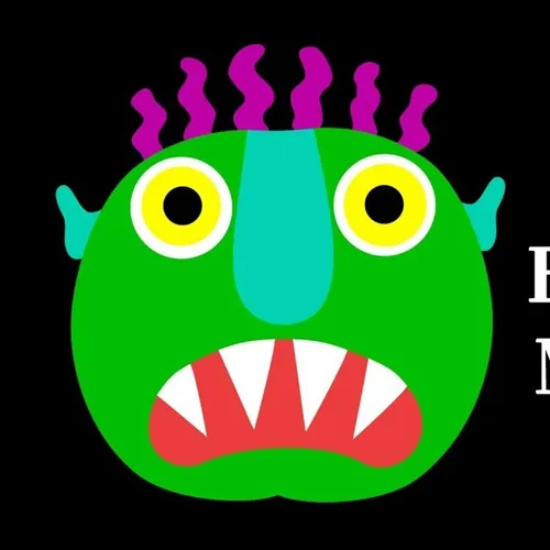 Go away, big green monster!