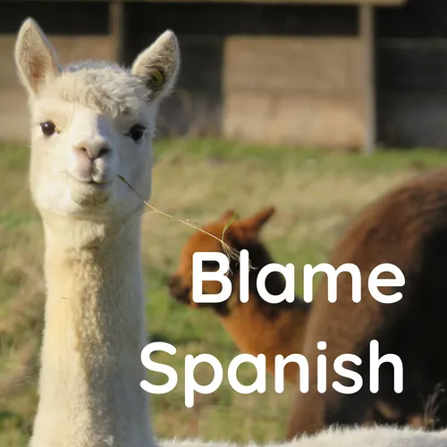 Blame Spanish