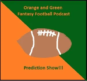 Orange and Green Fantasy Sports
