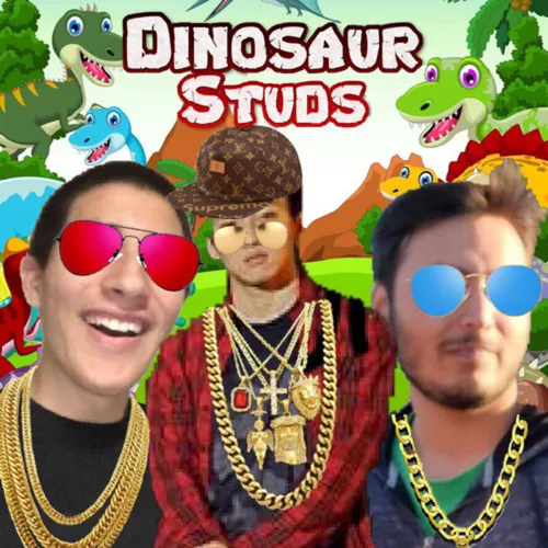 Dinosaur Studs