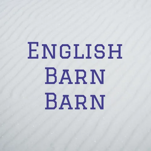 English Barn Barn