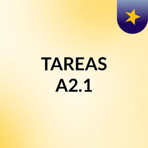 TAREAS A2.1
