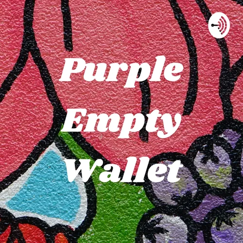 Purple Empty Wallet