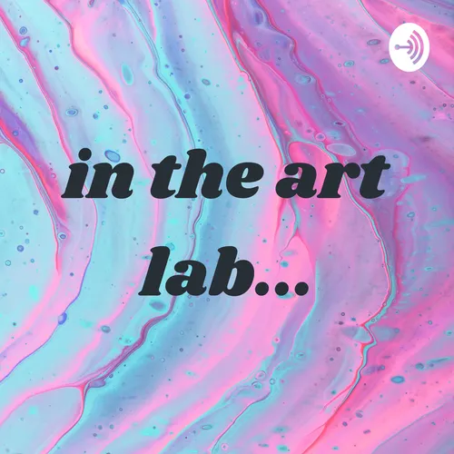 in the art lab...